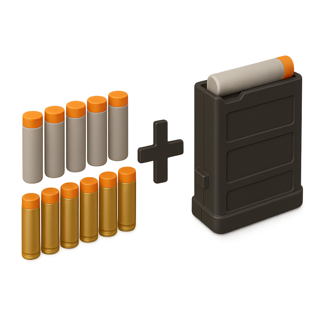 Dart Pack with Extra Holder