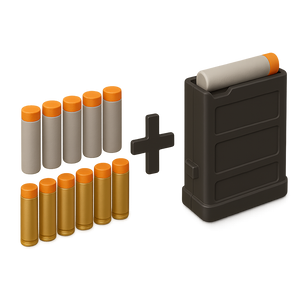Dart Pack with Extra Holder