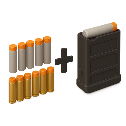 Dart Pack with Extra Holder